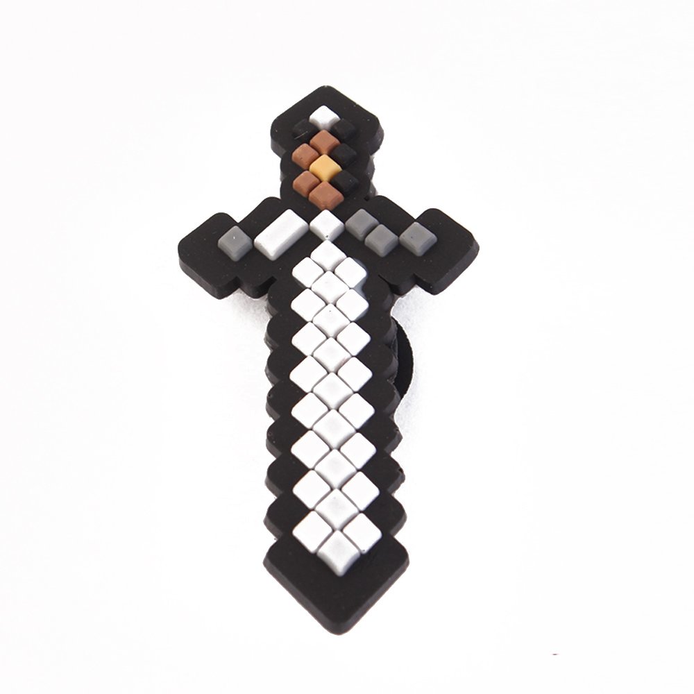 2023 New Arrival Wholesale PVC Custom Design My World Creative Game Elements Shoe Charms Decorations Accessories Adornments