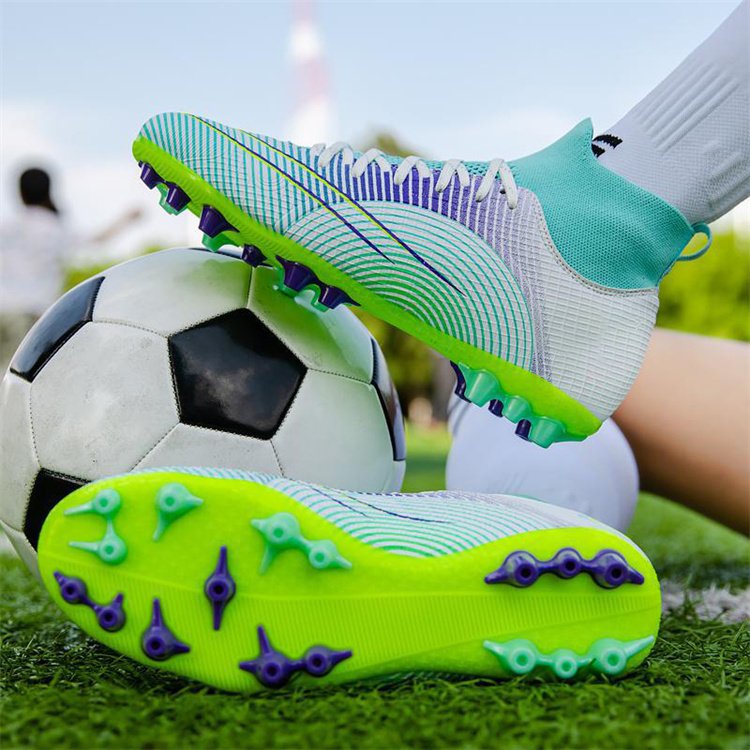 23 New Style Summer short Men's Training Football Shoes Boots Mesh Cloth Football Shoes