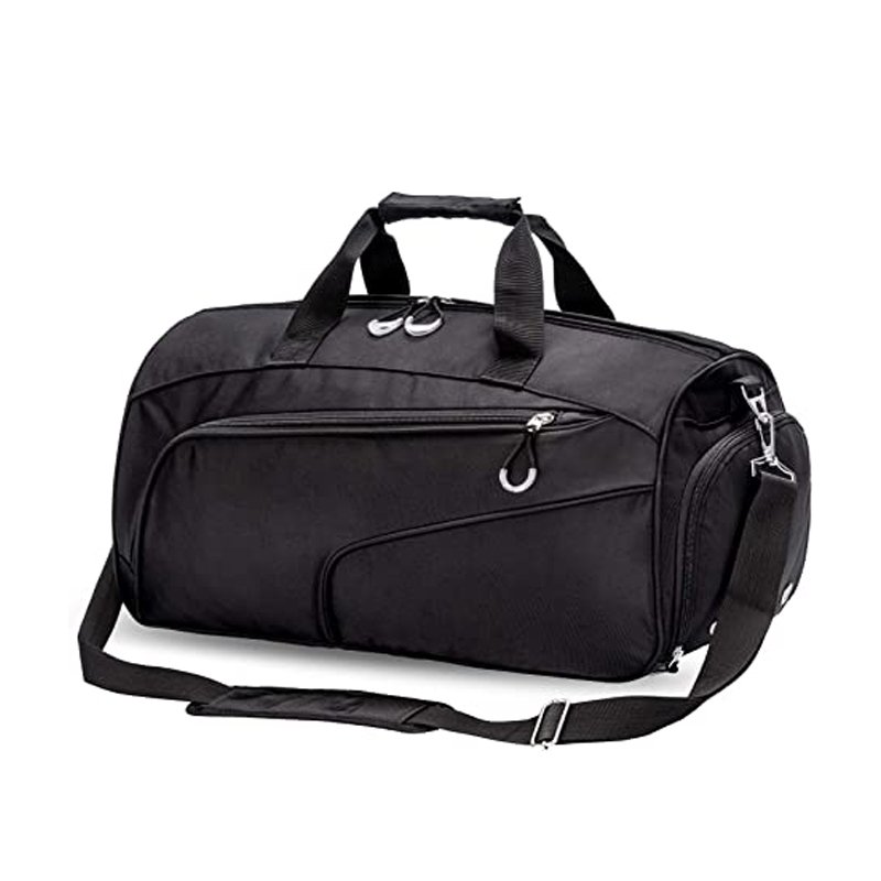 OEM custom logo gym duffel backpack men custom waterproof travel bag with shoes compartment fashion gym bag for women