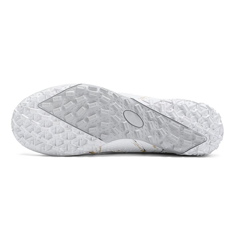 2023 new high-top football shoes large size broken nails men's and women's football shoes fashion wear-resistant football shoes