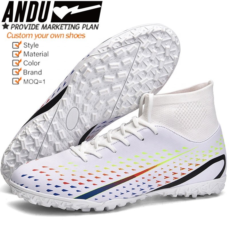Custom Football Shoes For Men Soccer Shoes Man Kids Soccer Football Boots High Quality Professional Training Athletic Shoes
