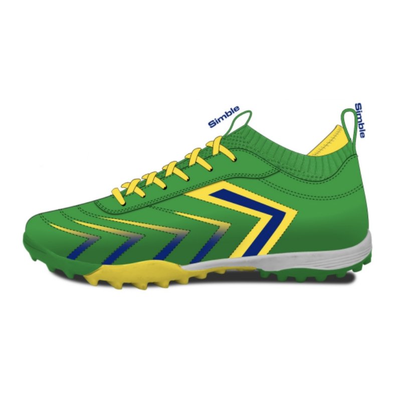 Custom Design Chaussures De Football Non-slip TPR Outdoor Men Soccer Shoes Boy Football Shoes Sneaker