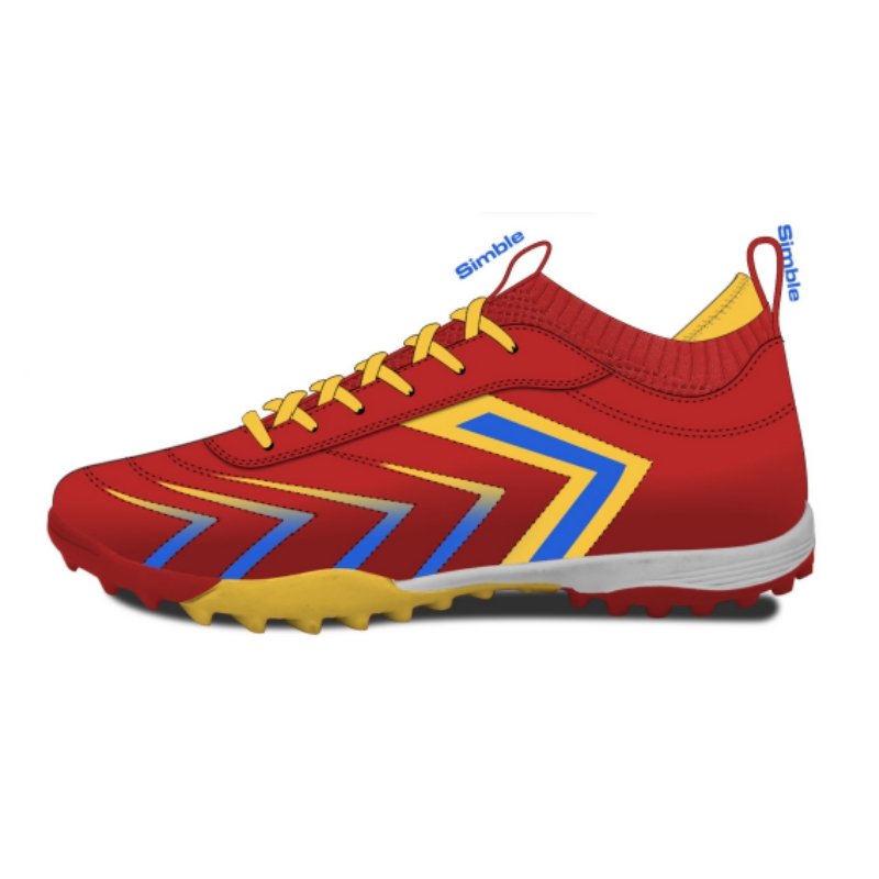 Custom Design Chaussures De Football Non-slip TPR Outdoor Men Soccer Shoes Boy Football Shoes Sneaker