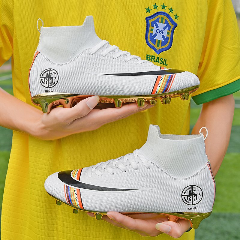 wholesale New custom logo shoes outdoor non-slip high quality soccer shoes boots Football shoes