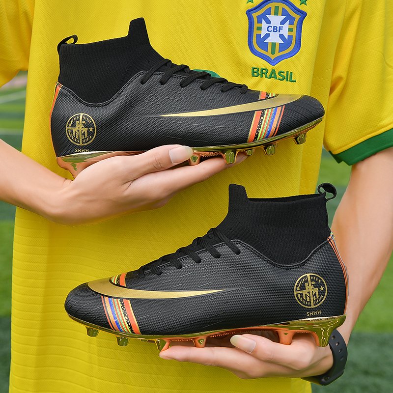 wholesale New custom logo shoes outdoor non-slip high quality soccer shoes boots Football shoes