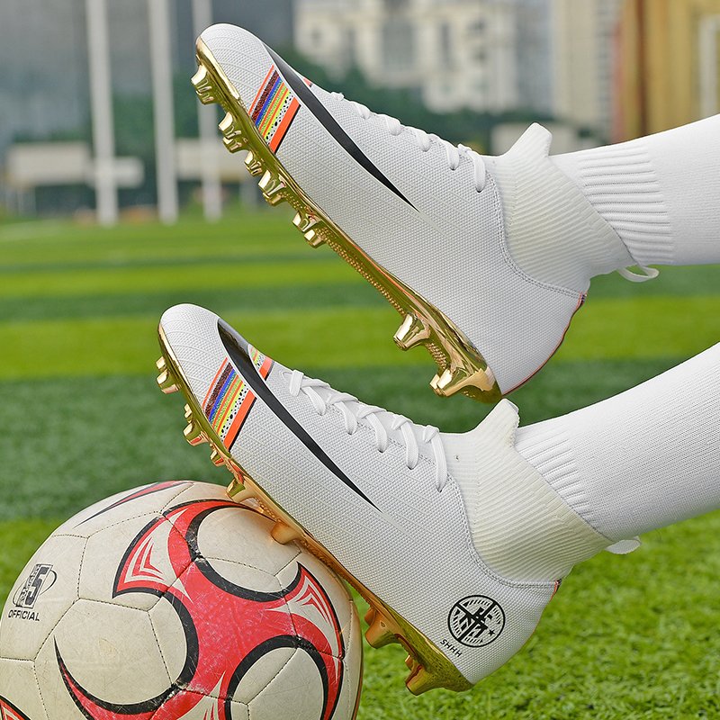 wholesale New custom logo shoes outdoor non-slip high quality soccer shoes boots Football shoes