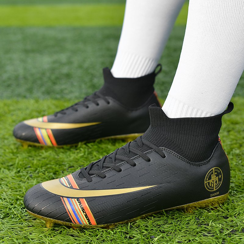 wholesale New custom logo shoes outdoor non-slip high quality soccer shoes boots Football shoes