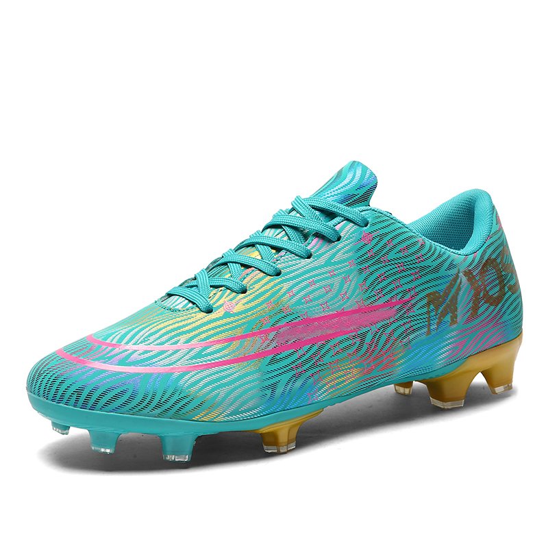 2024 New Wholesale Men's Soccer Shoes with Rubber Spikes Indoor Turf Design Fashion Sport Style for All Seasons-Kids' Version