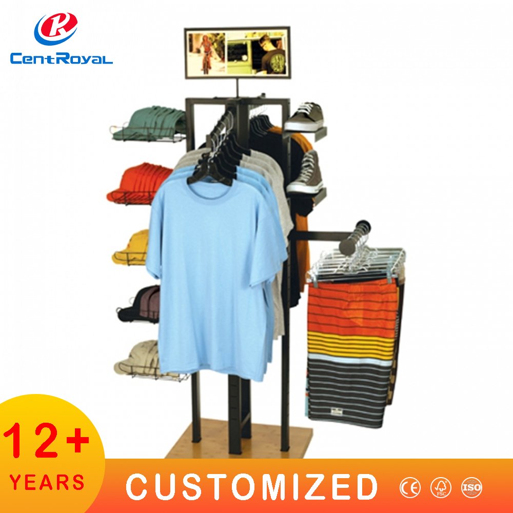 Custom Sport Shop Slipper Sneaker Sandal Shelf Running shoe Garment Store Rack Shelf Shoes wooden Shoe mdf Slatwall Display Rack
