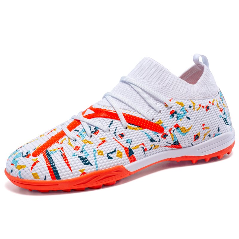 New Design Breathable Fashion Outdoor Sport Shoes Non-slip High-top 2022 Soccer Shoes Football Original