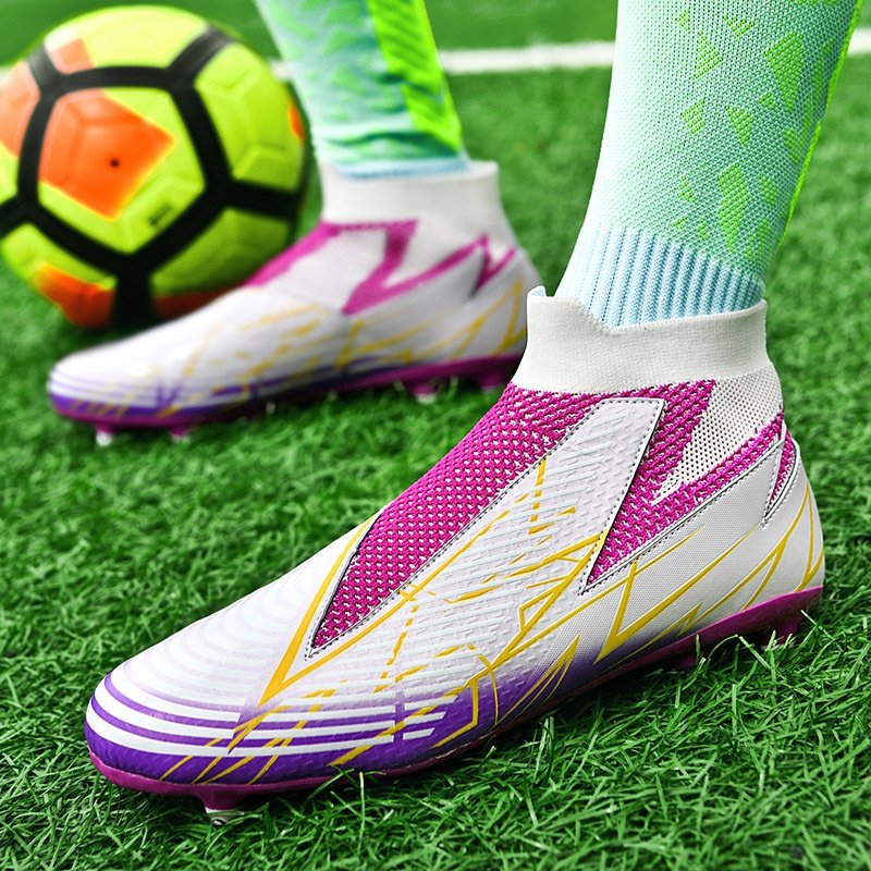New men Soccer Shoes children Football shoes men's soccer boots Wholesale Hot sale