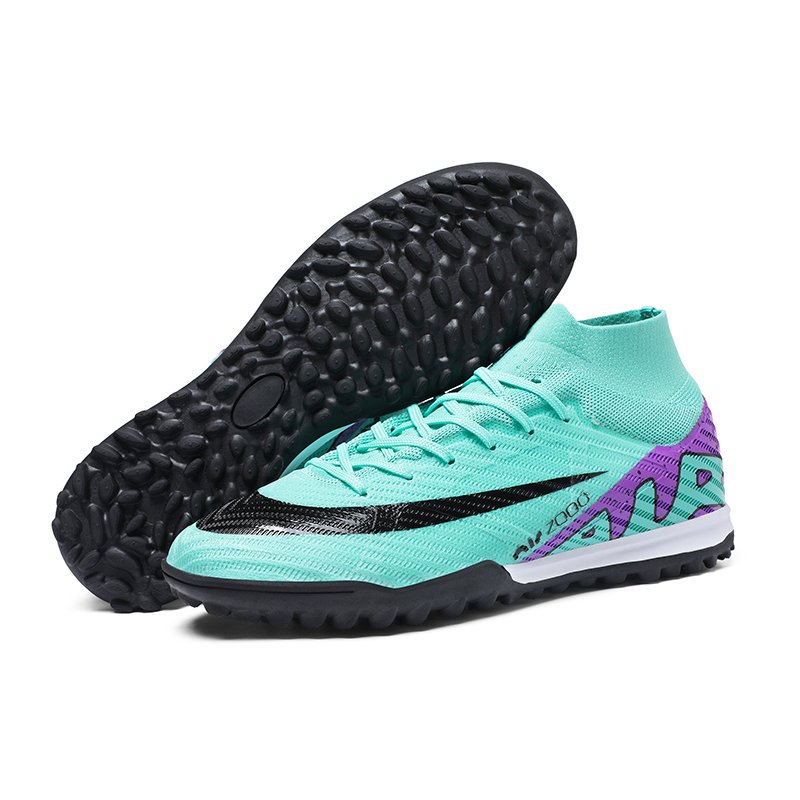 Wholesale Price Custom Logo FG/TF Soccer Shoes Fashion Solid Training Cleat for Winter/Summer Wear-Resistant Soft Light Trainer