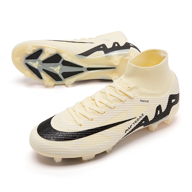 High Quality Outdoor Professional Men Football Sneakers High Ankle Men's Cleats Training Sport Shoes Soccer Boots