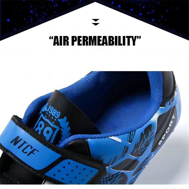 Wholesale Cheap FG/TF Young Teenager Training Futsal Sneakers Ankle Support Football Shoe Kids Soccer Shoes