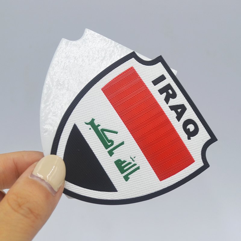 Custom Patches TPU Emblem Plastic Style Heat Transfer Embossed Logo Soccer Jersey 3D Soft TPU Badges for Football Sportswear