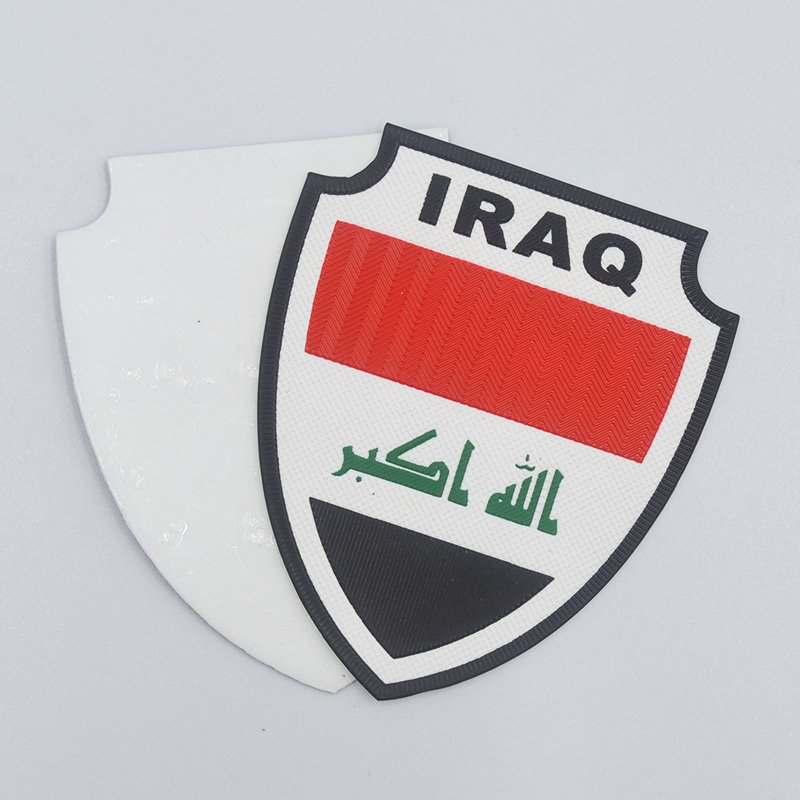 Custom Patches TPU Emblem Plastic Style Heat Transfer Embossed Logo Soccer Jersey 3D Soft TPU Badges for Football Sportswear