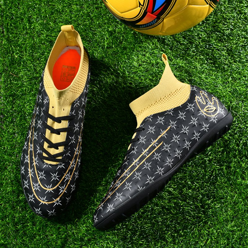 High Quality Men's Professional Soccer Training Boots Custom OEM Football FG Spikes Turf Rubber Sport Shoes for Autumn Outdoors