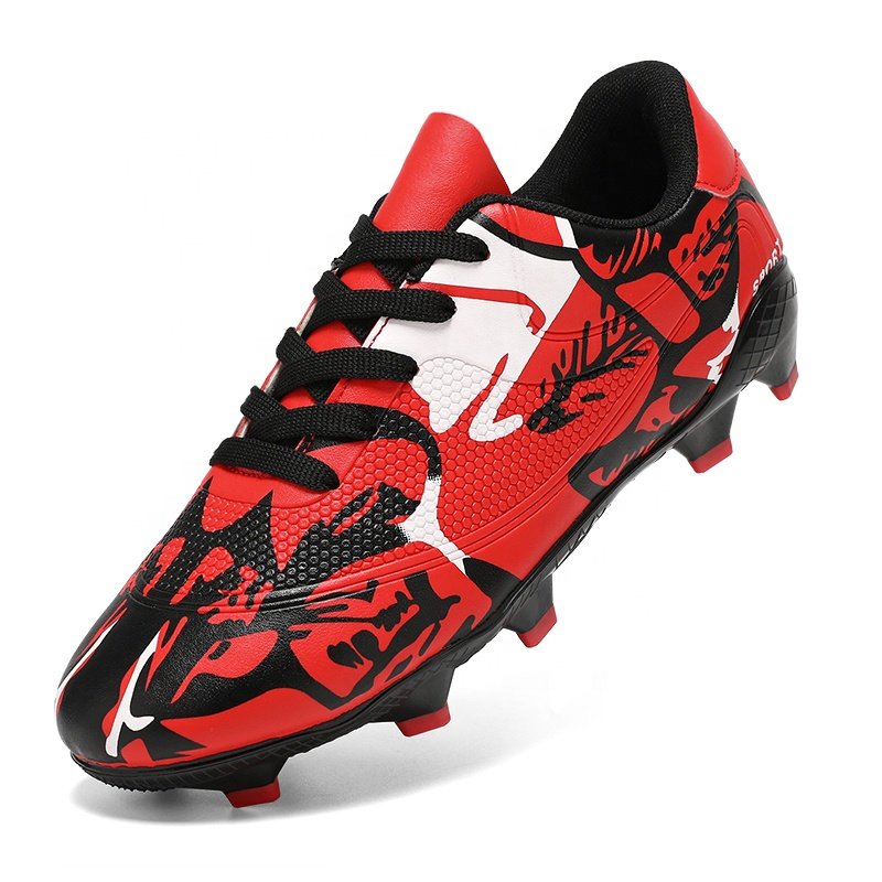 2024 Original Custom Wholesale High Quality Football Boots Low Ankle Outdoor Breathable Lace-Up Turf Soccer Shoes