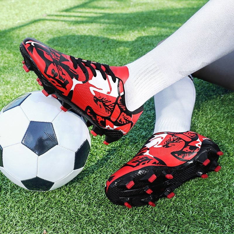 2024 Original Custom Wholesale High Quality Football Boots Low Ankle Outdoor Breathable Lace-Up Turf Soccer Shoes