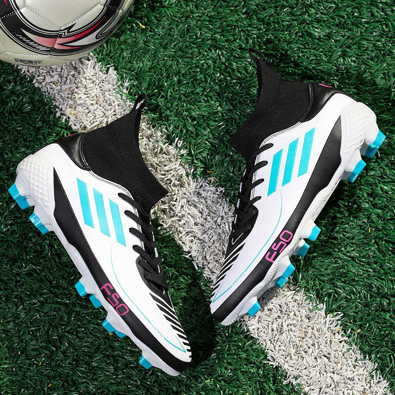 Unisex Size Original Football Boots Ankle Soccer Shoes For Student And Adult