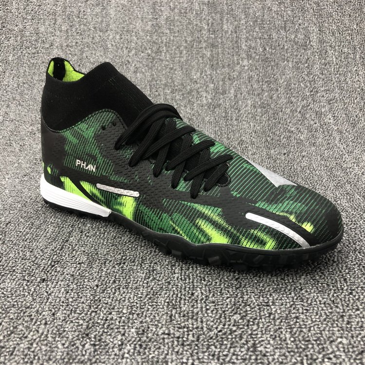 Soccer Shoes Men Football Boots Shoes Futsal Soccer Cleats Teenager Ankle High Tops Men's Indoor Soccer Training Sneakers