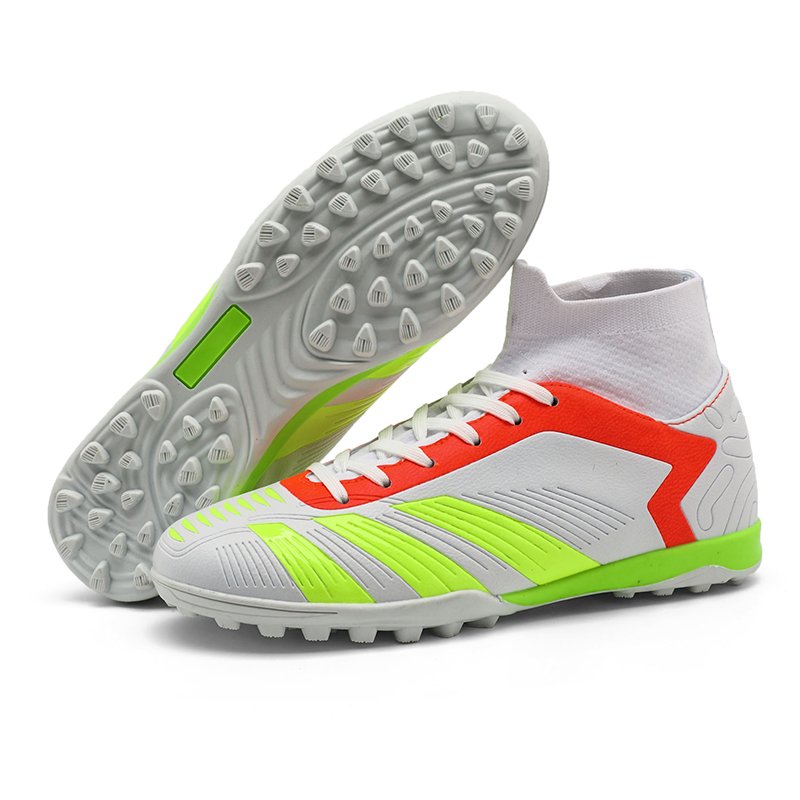 Men's High-Tops Firm Ground Sports Athletic Combat Turf Soccer Boots Soccer Cleats Football Shoes Boots