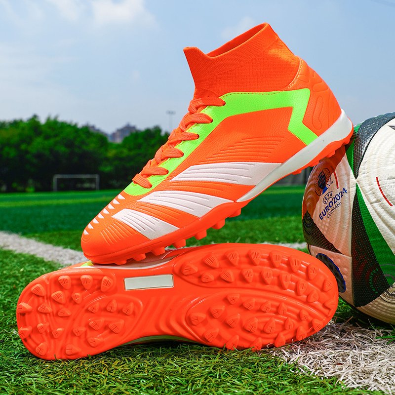 Men's High-Tops Firm Ground Sports Athletic Combat Turf Soccer Boots Soccer Cleats Football Shoes Boots