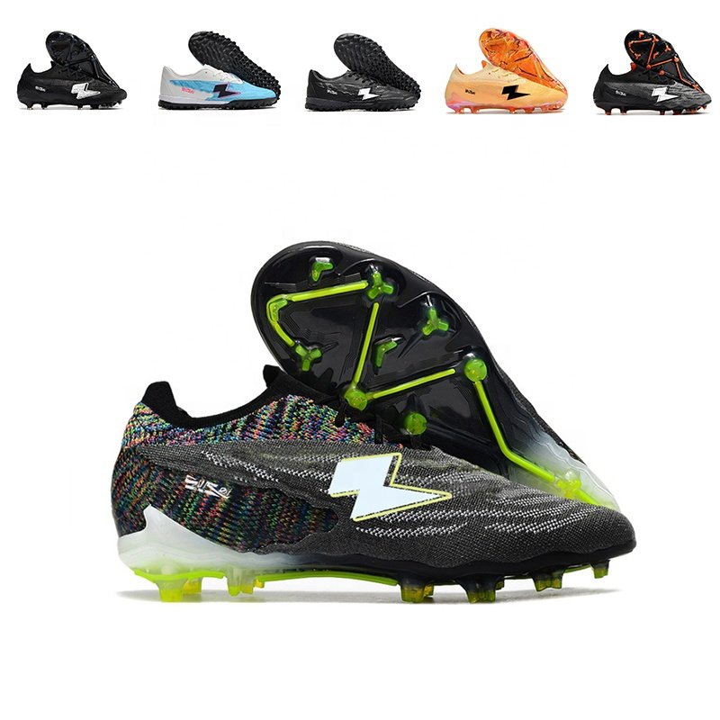 TOP Quality Waterproof Fully Knitted Football Shoes high top soccer shoes FG39-45