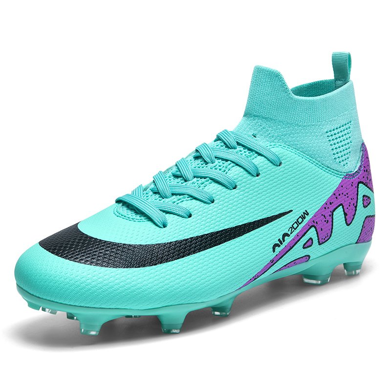 Factory Wholesale Soccer Cleat Shoes Fashion Oem Odm Man Women Training Sport Futebol Match Football Soft Light Fg/Tf Trainers