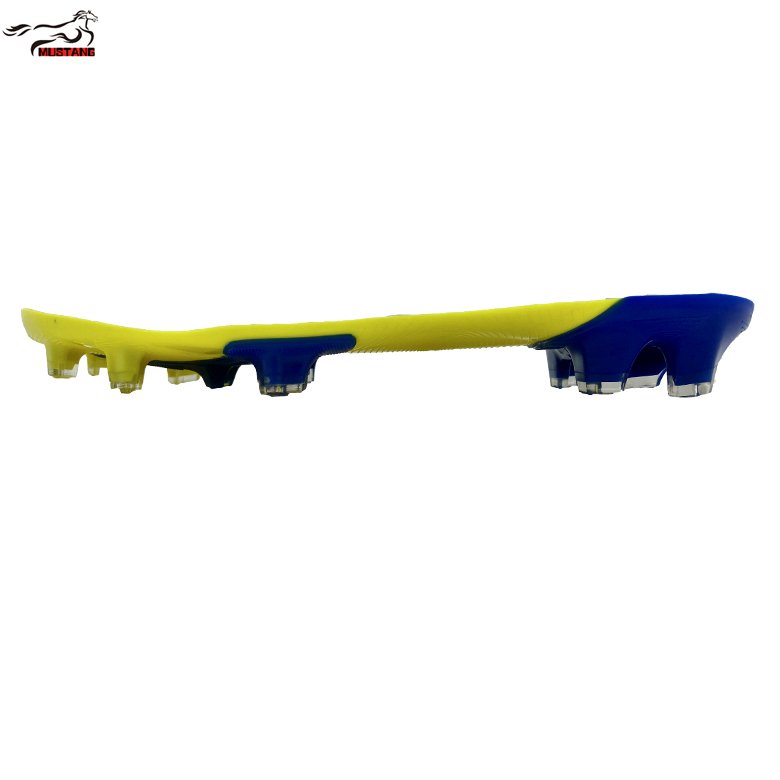 Mustang European standard soccer shoe tpu sole TPU soccer suelas high quality outsole for football shoes