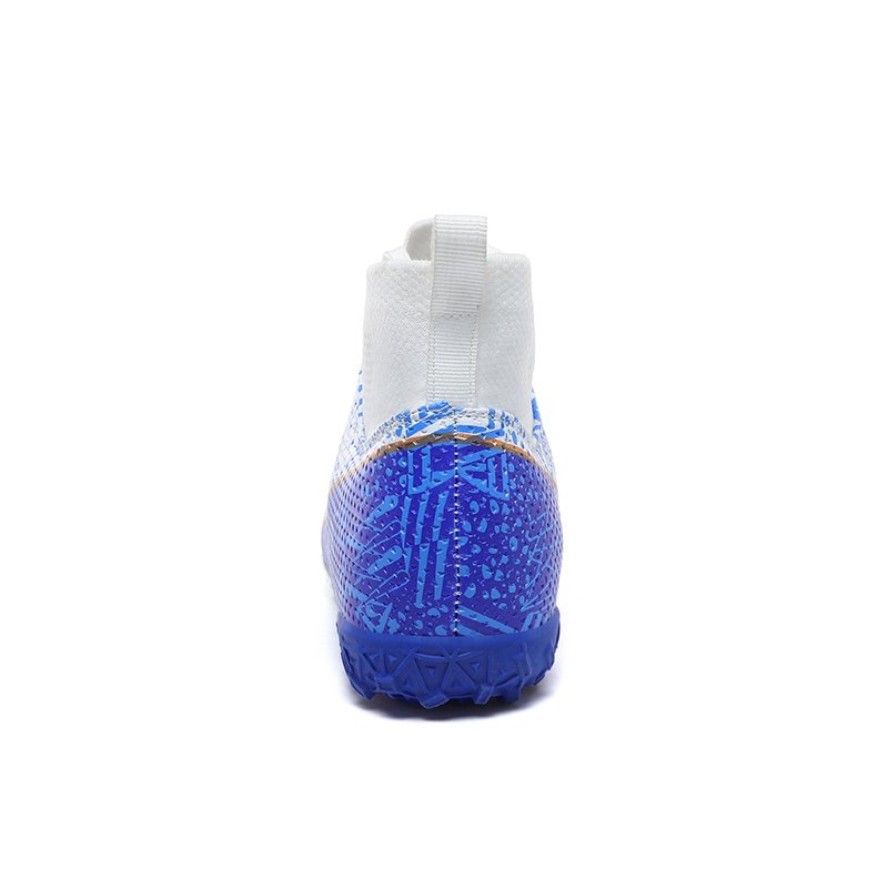 2024 New Most Popular High Ankle Soccer Shoes Man Kids Training Soccer Football Boots Customized Anti-slip Football Shoes