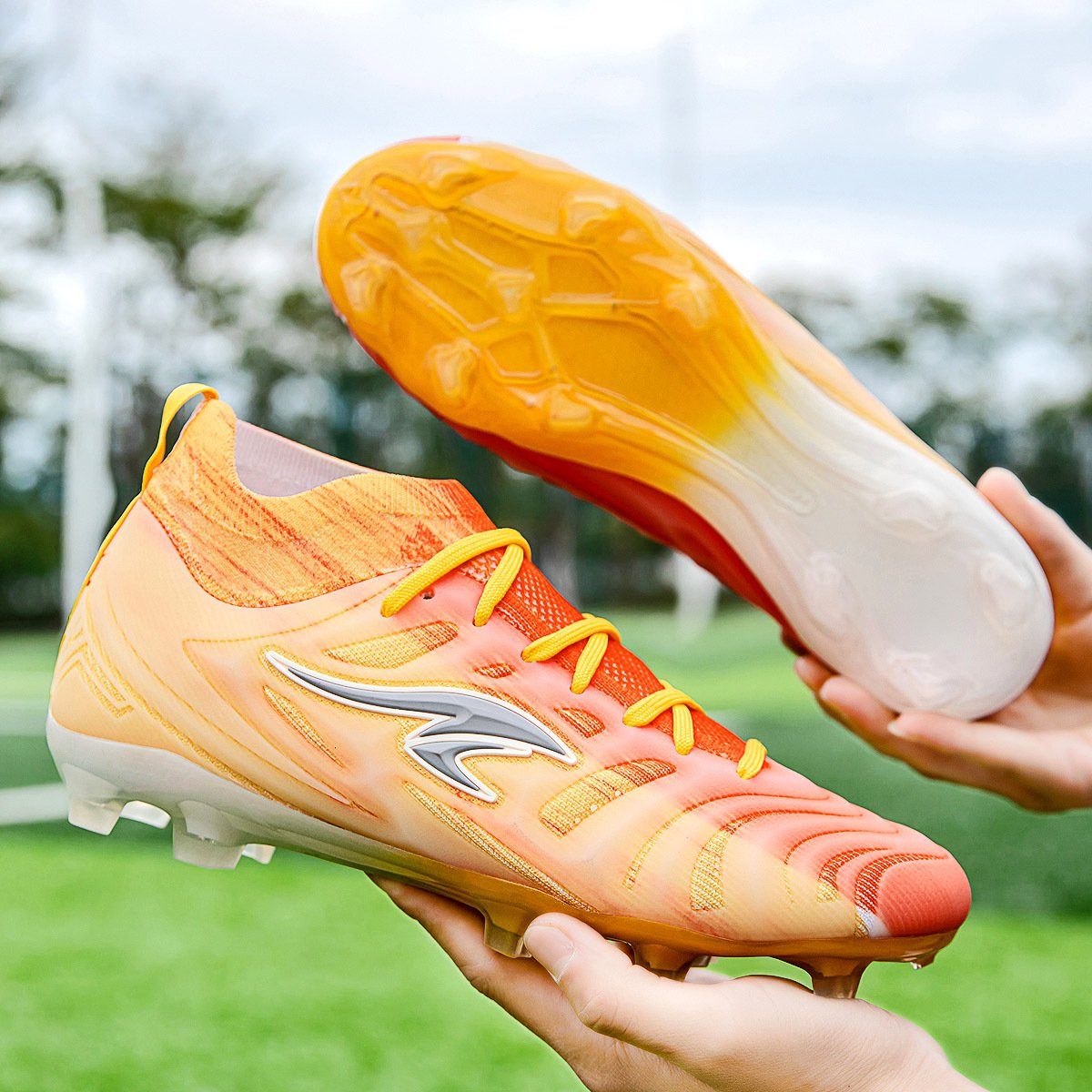 Football Custom Logo Mens Soccer Cleats Women Soccer Shoes