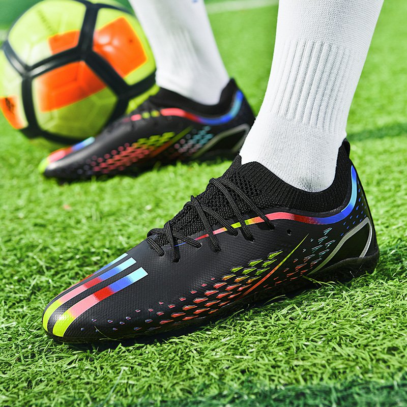 Hot Selling Custom American Cheap Menturf Outdoor Football Shoes Chuteiras Sepatu Bola Indoor Soccer Shoes