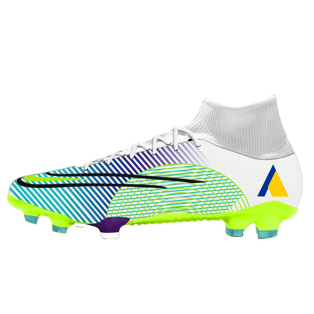 Customized High Mens Soccer Boots Turf FG Men's Slip Resistant Soccer Shoes Football Shoes