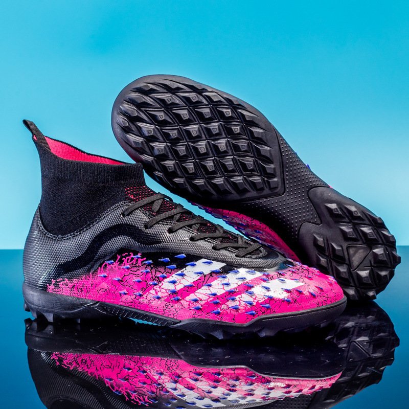 SX Hot Sale High Quality Futsal Turf Rubber Outsole Broken Nails Design Custom Material colorIndoor Soccer Shoes For All Seasons