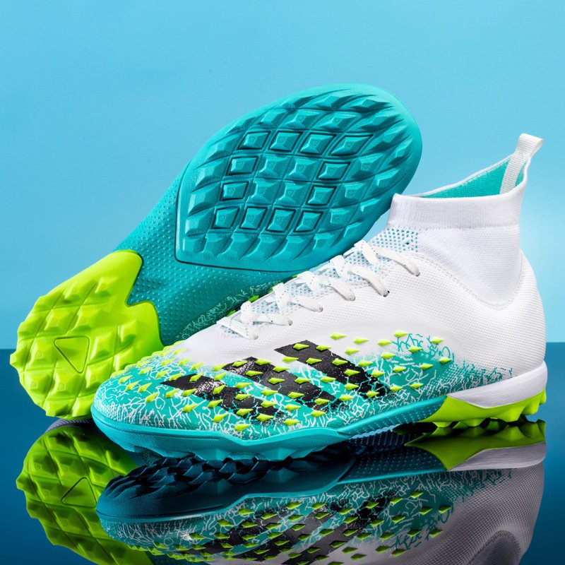 SX Hot Sale High Quality Futsal Turf Rubber Outsole Broken Nails Design Custom Material colorIndoor Soccer Shoes For All Seasons