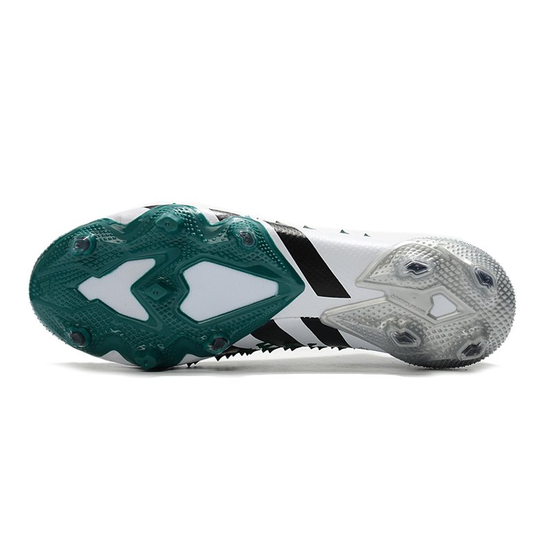 Grey White 21 Generation Middle Knit Football Boots, Predator EQT Predator Freak + FG Soccer Shoes