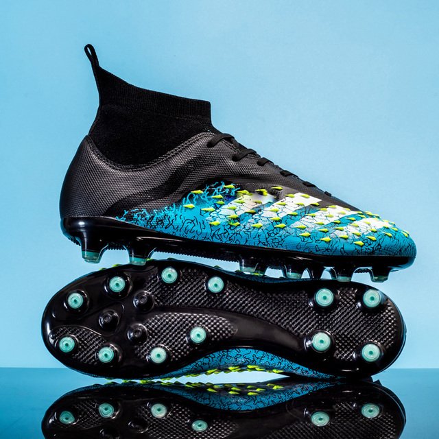 2023 NEW Men's Future Soccer Shoes High Ankle Football Boots Cleats Training Footwear for Adults and Kids