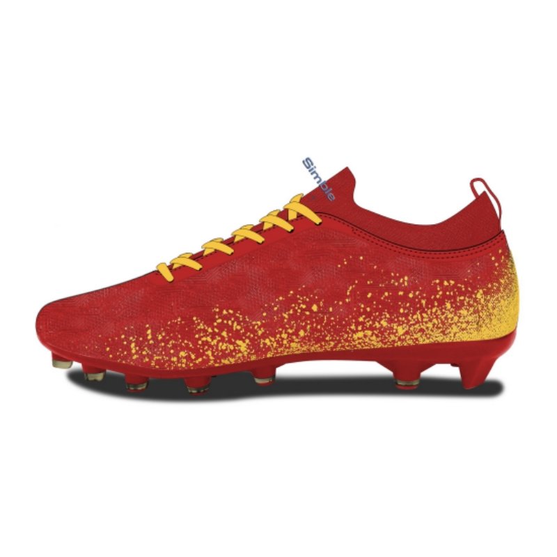 Custom Design Outdoor Football Shoes Anti-slip Long Spikes Men Chaussures De Football Boots Soccer Shoes