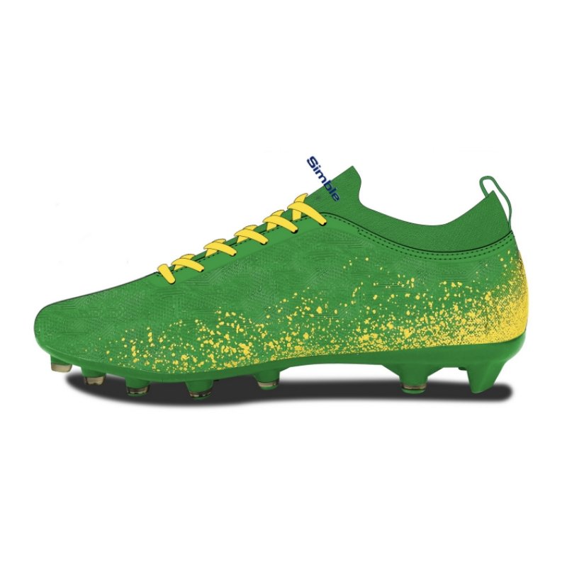 Custom Design Outdoor Football Shoes Anti-slip Long Spikes Men Chaussures De Football Boots Soccer Shoes