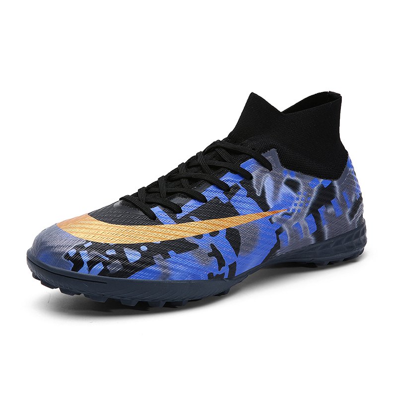 Manufacturer's Wholesale of Popular OEM Soccer Shoes Cleat Custom Soft Light for Men and Women rubber outsole soccer shoes
