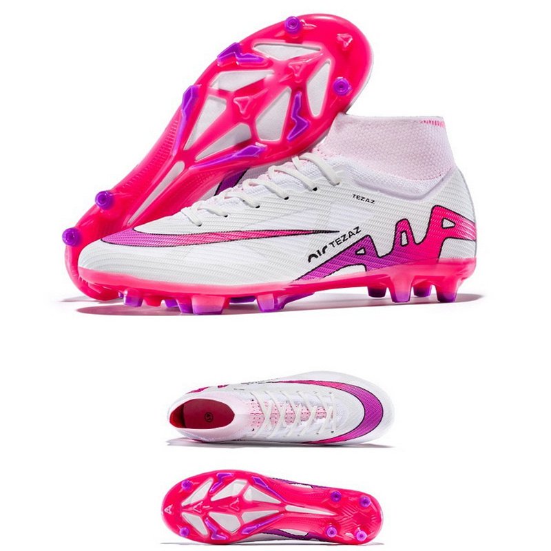 Factory Price Custom Fashion Design OEM Fg/Tf Solid Trainers Futebol Wear-Resistant Training Soft Light Soccer Cleat Shoes