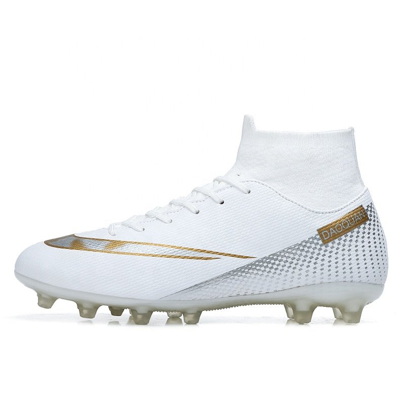 Outdoor Boy's Cleats Training Sports Shoes Boys Turf Soccer Shoes Cheap And High Quality Original Football Boots High Ankle