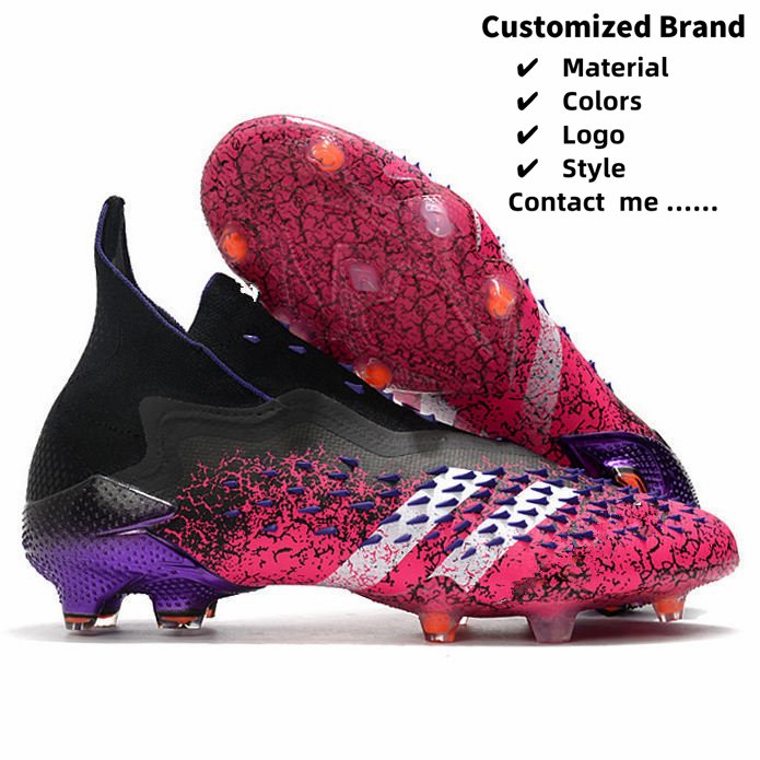 Factory Custom wholesale Hot sale Cheap Outdoor Football Shoes Chuteiras Sepatu Indoor Soccer Shoes For Men