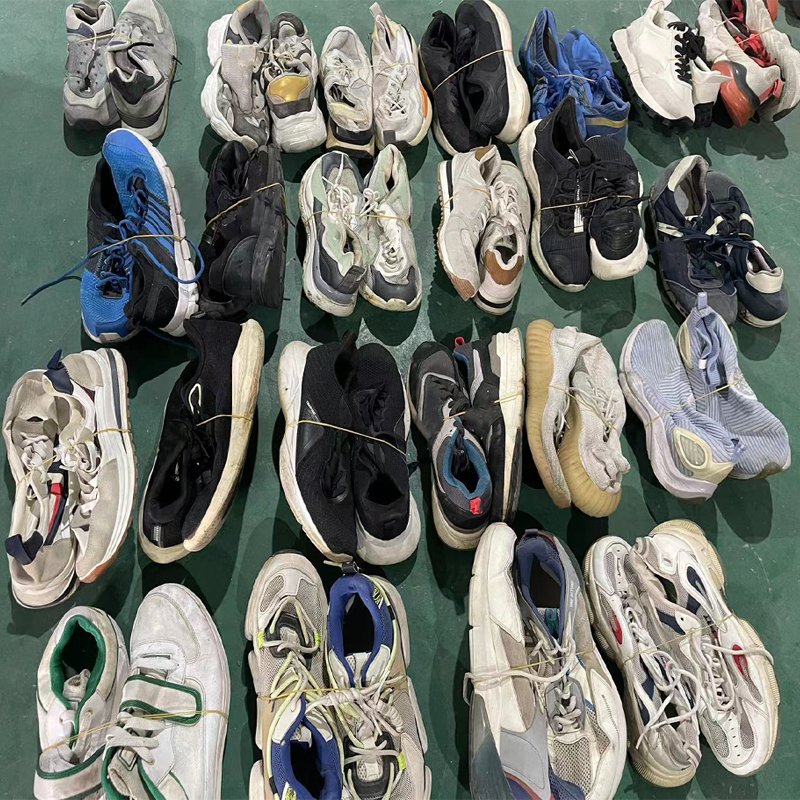 Men's Used Shoes Stock Mix Wholesale Used Sneakers For Men Second Hand Shoes