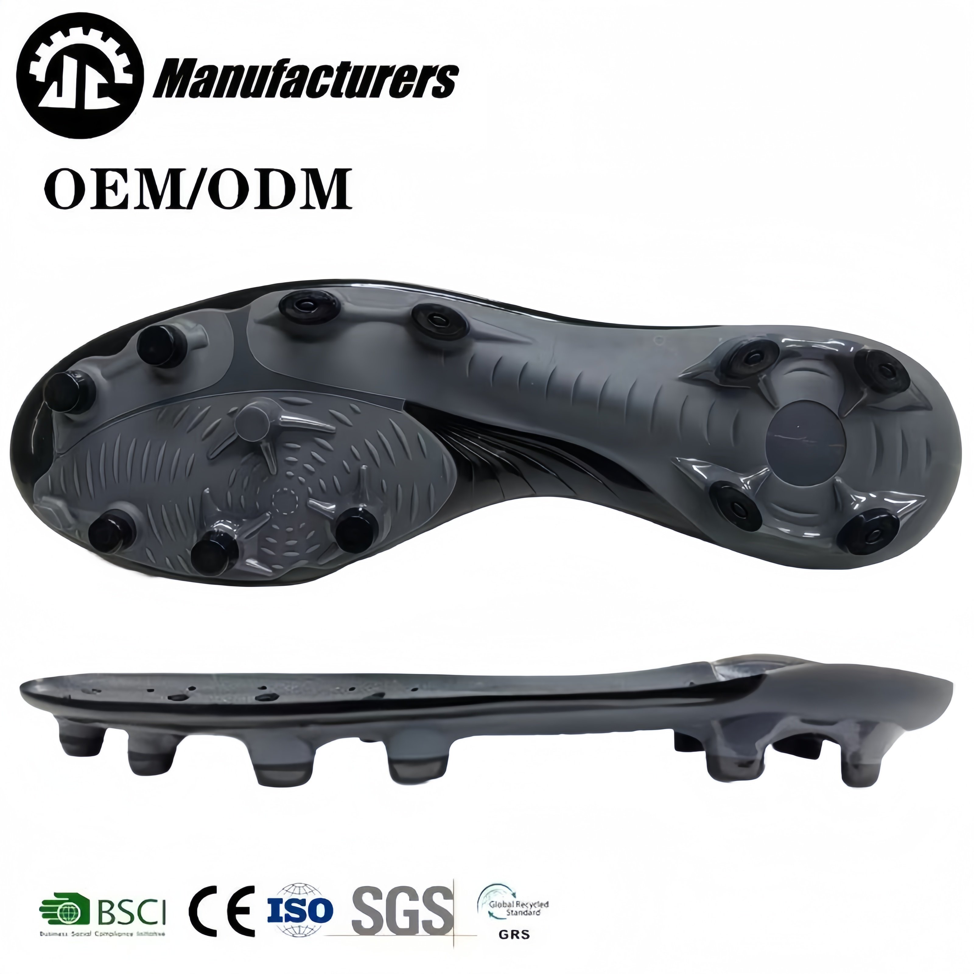 New styles soccer shoe sole for men TPU soccer shoe sole outsole football shoe sole