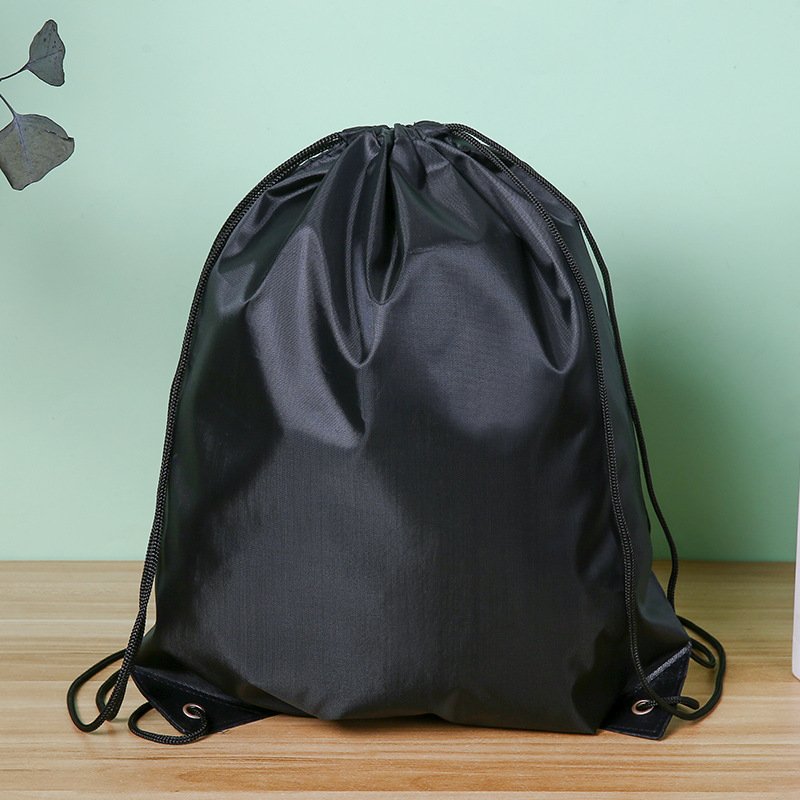 2024 OEM Waterproof Gym Bag Drawstring Storage Pocket Bags Drawstring Advertising Bundle Pocket Print Folding Portable Bag
