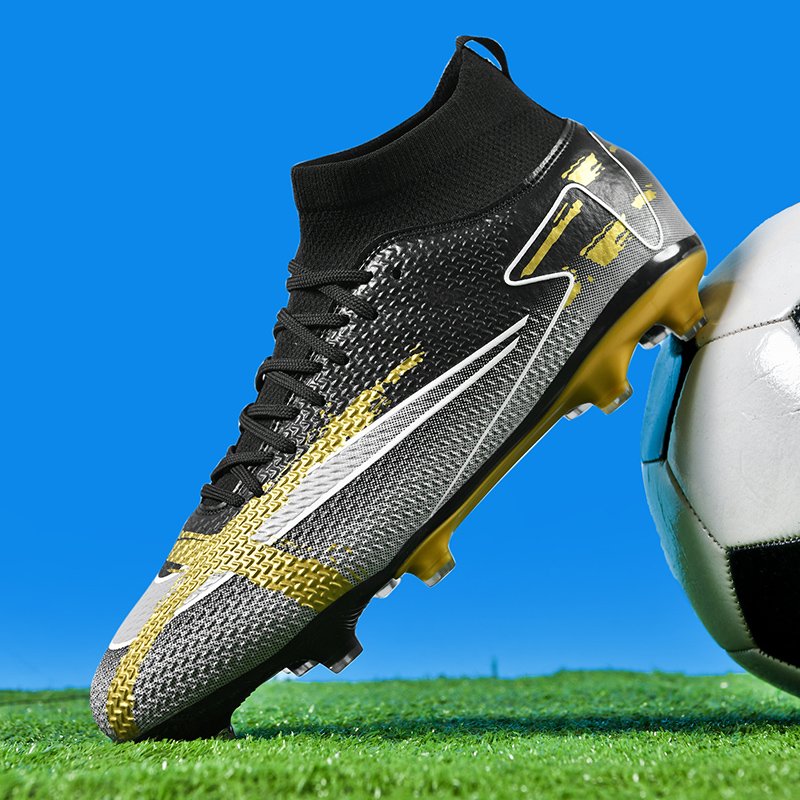 Greatshoes Black Mens Futsal Shoe Children Football Boots,Custom Football And Sport Shoes Soccer Boots Boys