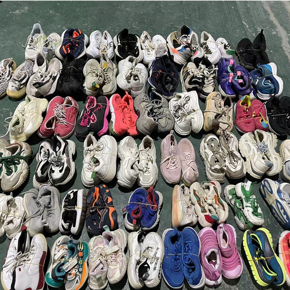 Second hand casual shoes for men factory wholesale high quality used shoes convers brand Rubber sole low wear