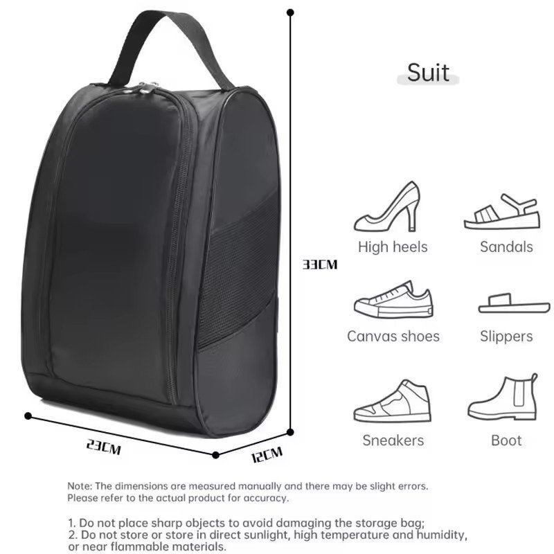 Promotional Sports Soccer Gym Shoe Carrier Bag Dustproof Shoe Storage Bag Custom Logo